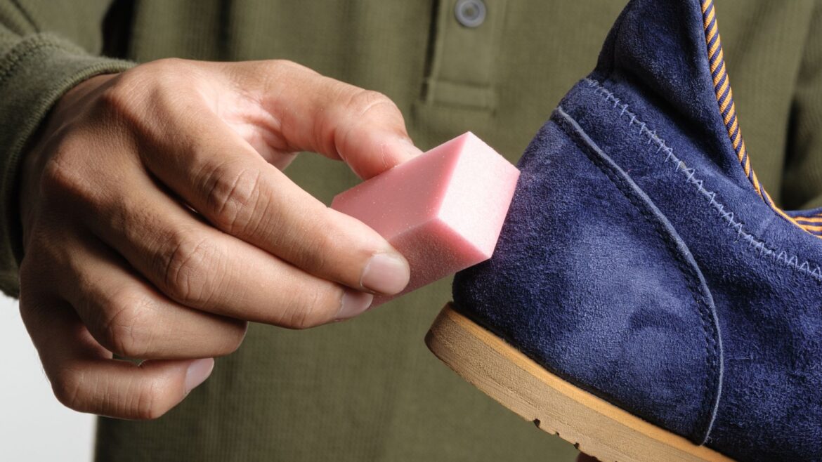 zamszowe buty gumka do zamszowych butów pielęgnacja zamszu